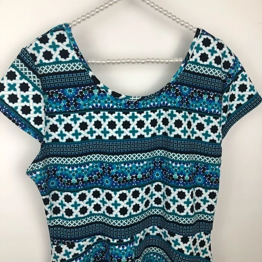 P. Inc fit and flare dress